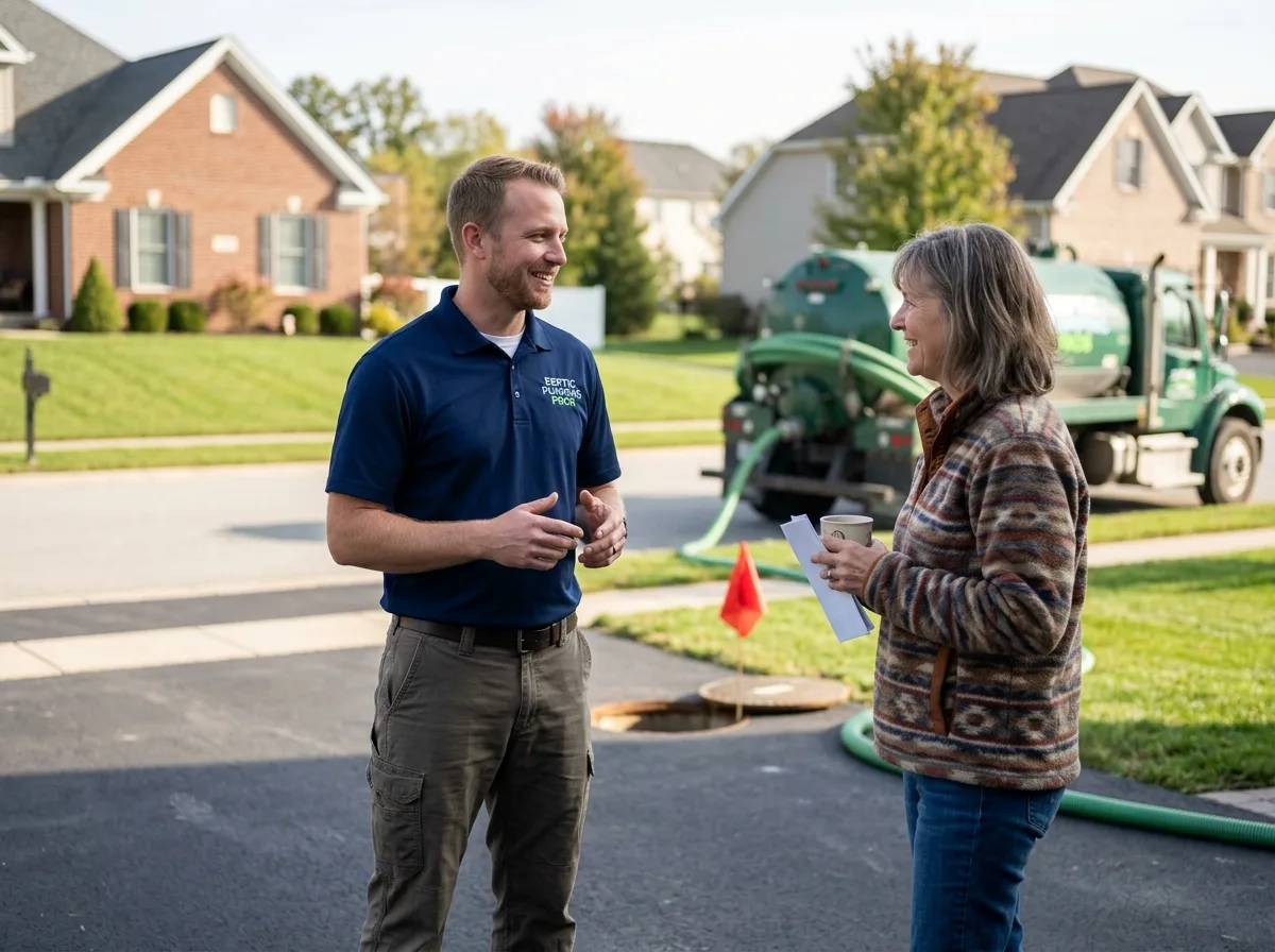 Emergency Septic Service in Leivasy, WV